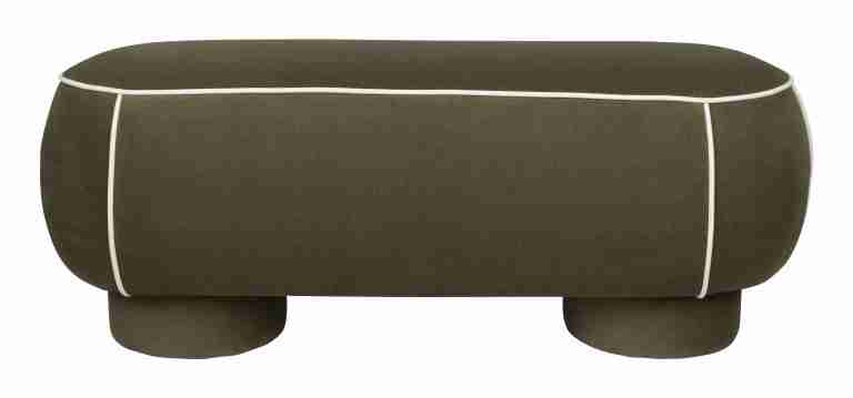 ZILT Hocker Jannetta 121 x 44cm - Groen