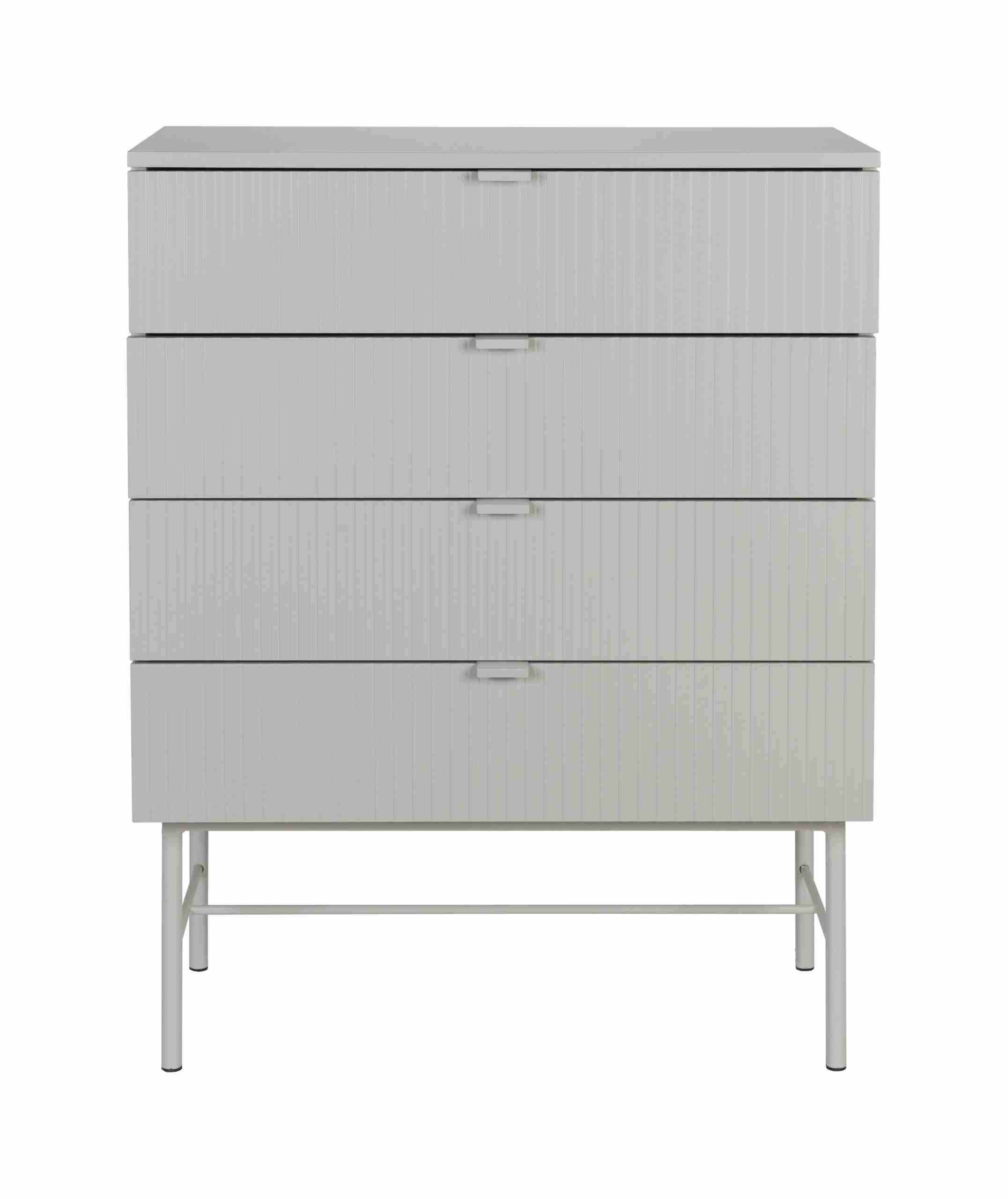 ZILT Ladekast Shanin Met 4 lades - Beige