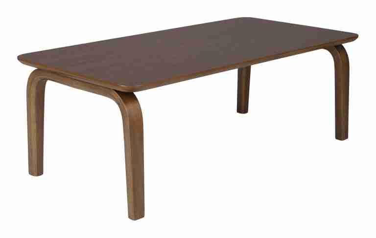 ZILT Salontafel Jeromie Walnootfineer, 100 x 50cm - Bruin
