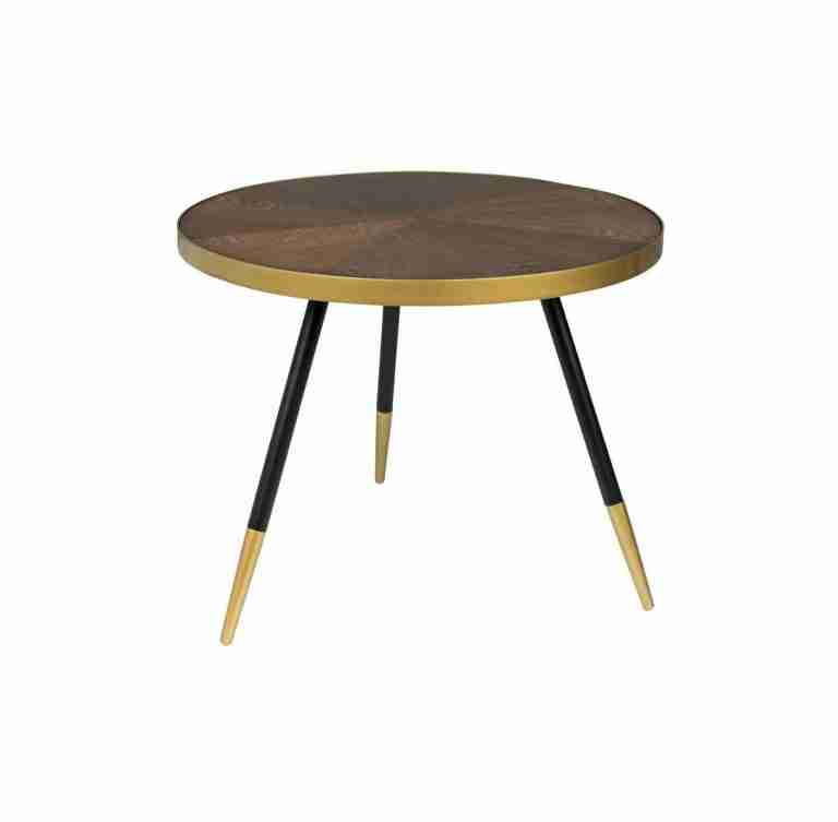ZILT Salontafel Solbj√∏rg 61cm - Bruin - Rond