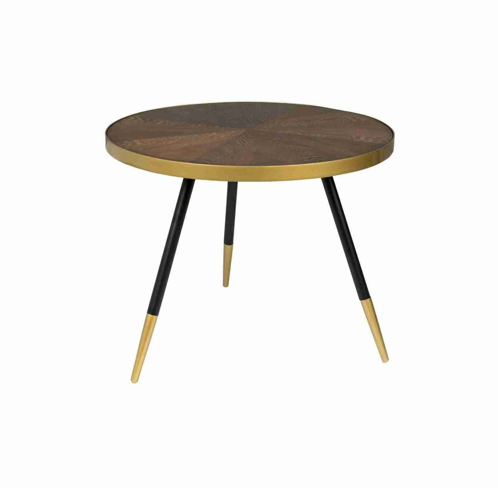 ZILT Salontafel Solbj√∏rg 61cm - Bruin - Rond