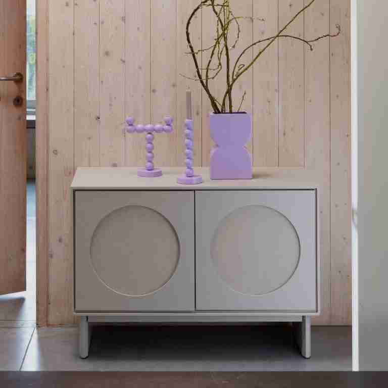 Zuiver Dressoir Twin Acaciahout, 100cm - Beige