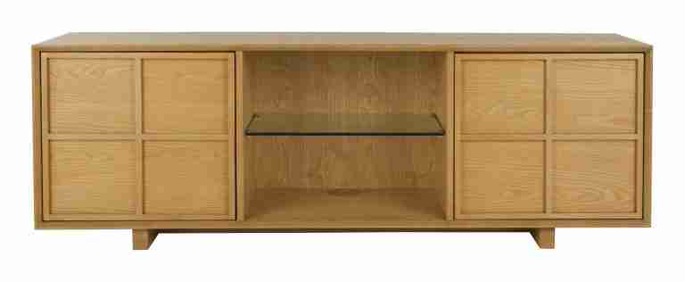 Zuiver TV-meubel Raster Essenhout, 160cm - Naturel