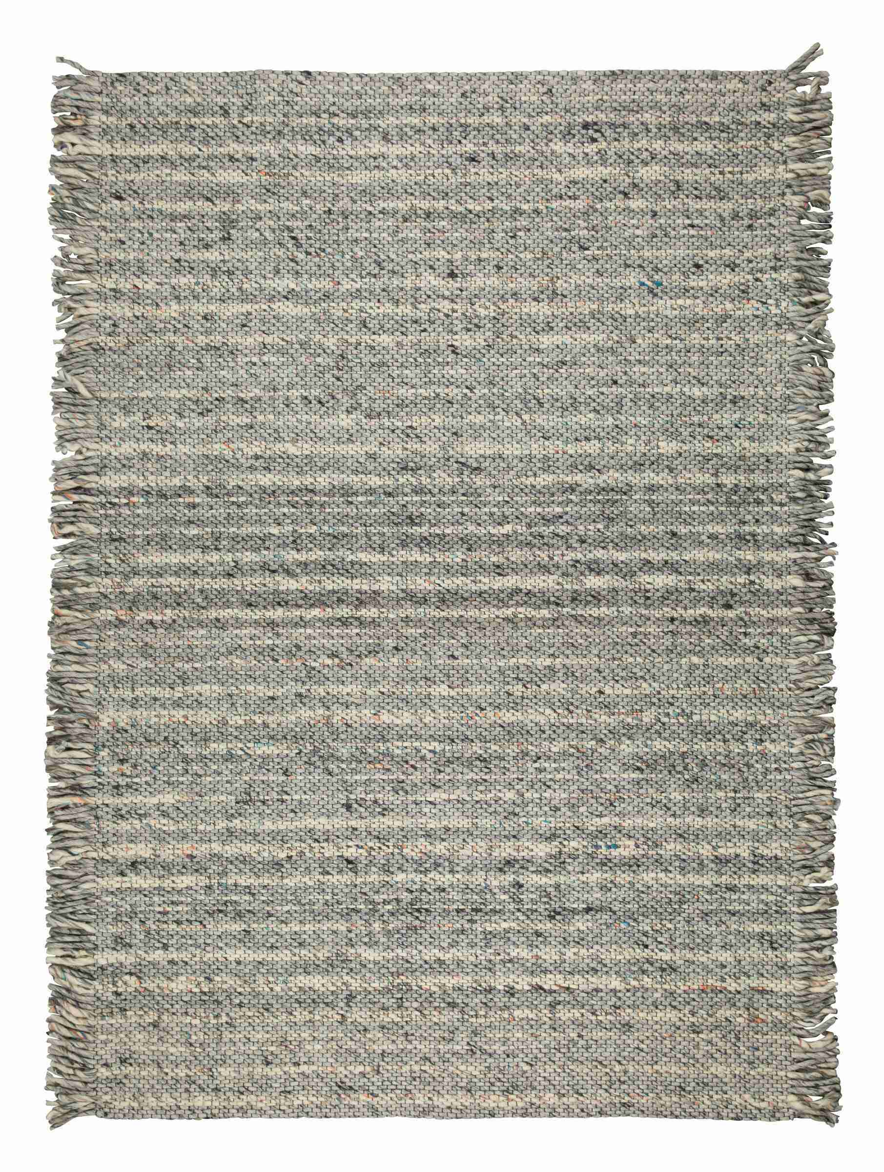 Zuiver Vloerkleed Frills 170 x 240cm - Grijs/Blauw
