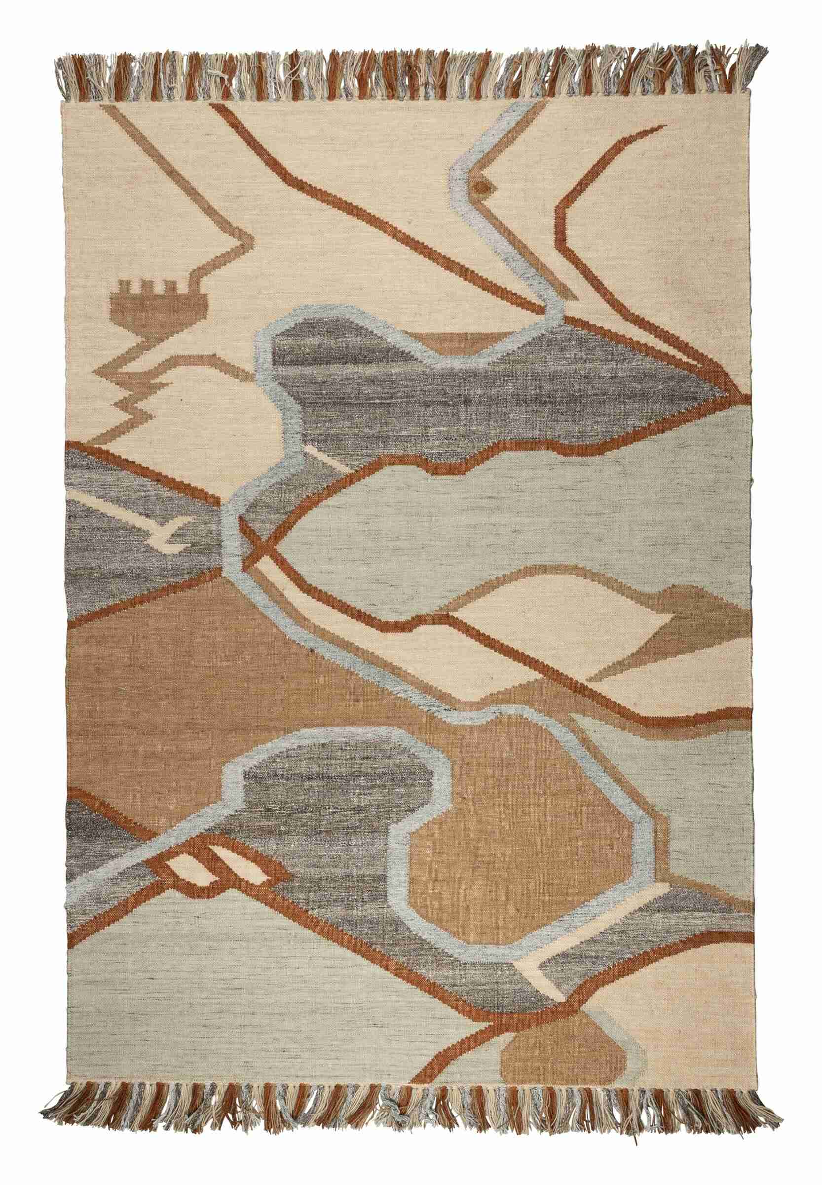 Zuiver Vloerkleed Saigon Gerecycled PET, 160 x 230cm - Kleurrijk,Meerkleurig