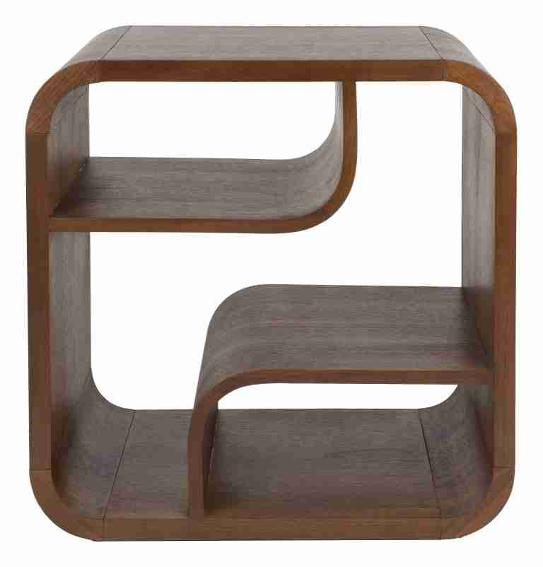 Zuiver Wandkast Seven Walnoot, 60 x 60cm - Bruin
