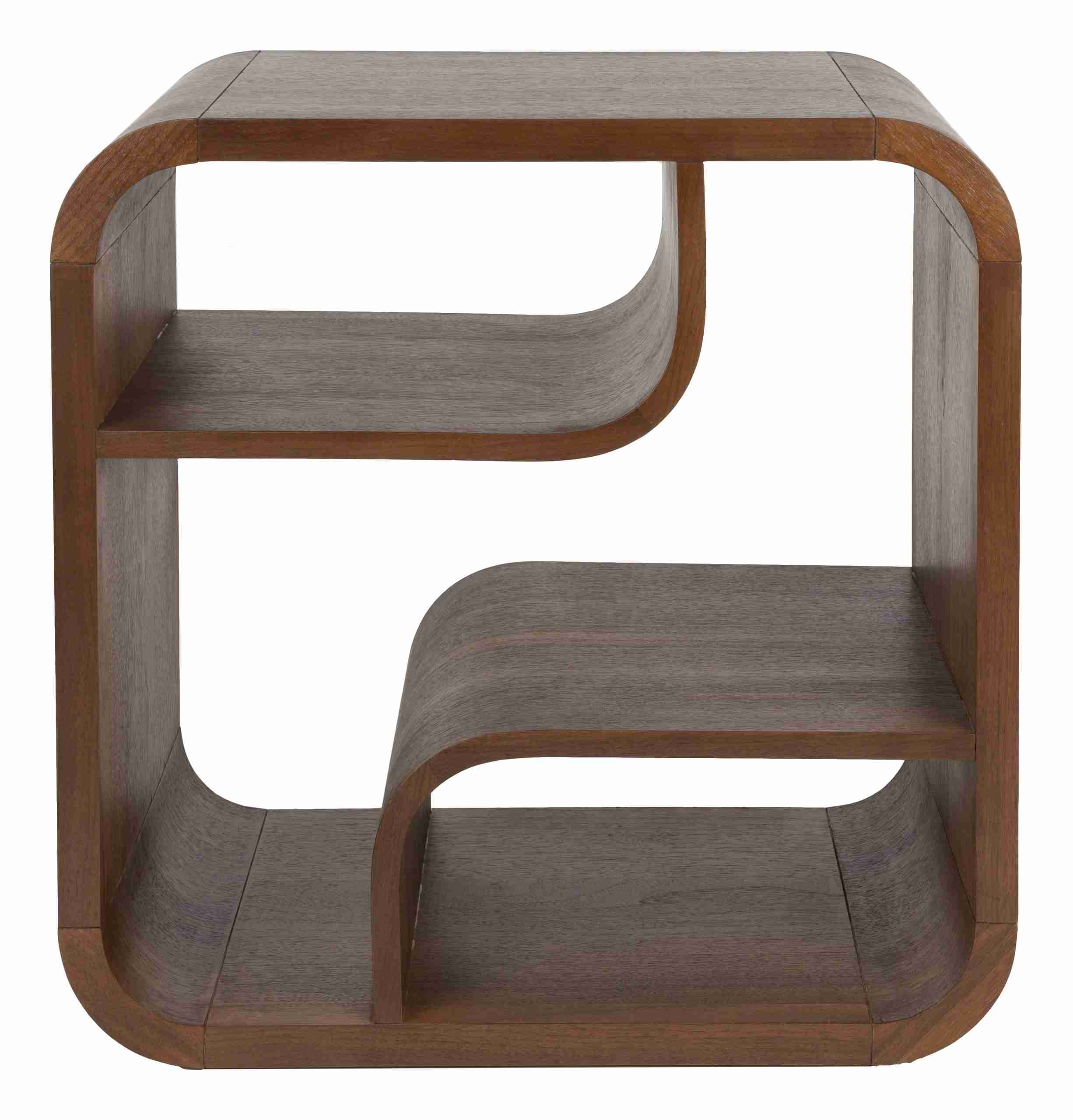 Zuiver Wandkast Seven Walnoot, 60 x 60cm - Bruin