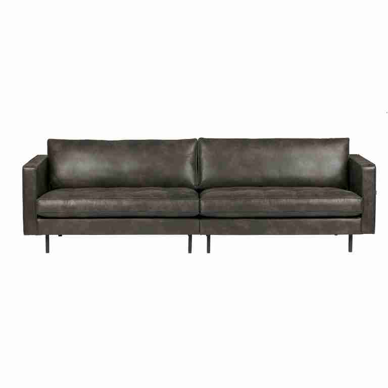 WOOOD Bank Rodeo Classic 3-zits - antraciet - BePureHome