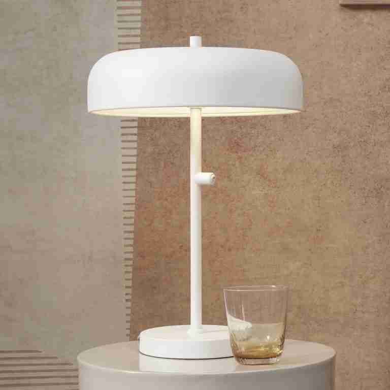 its about RoMi Tafellamp Porto 45cm - Wit