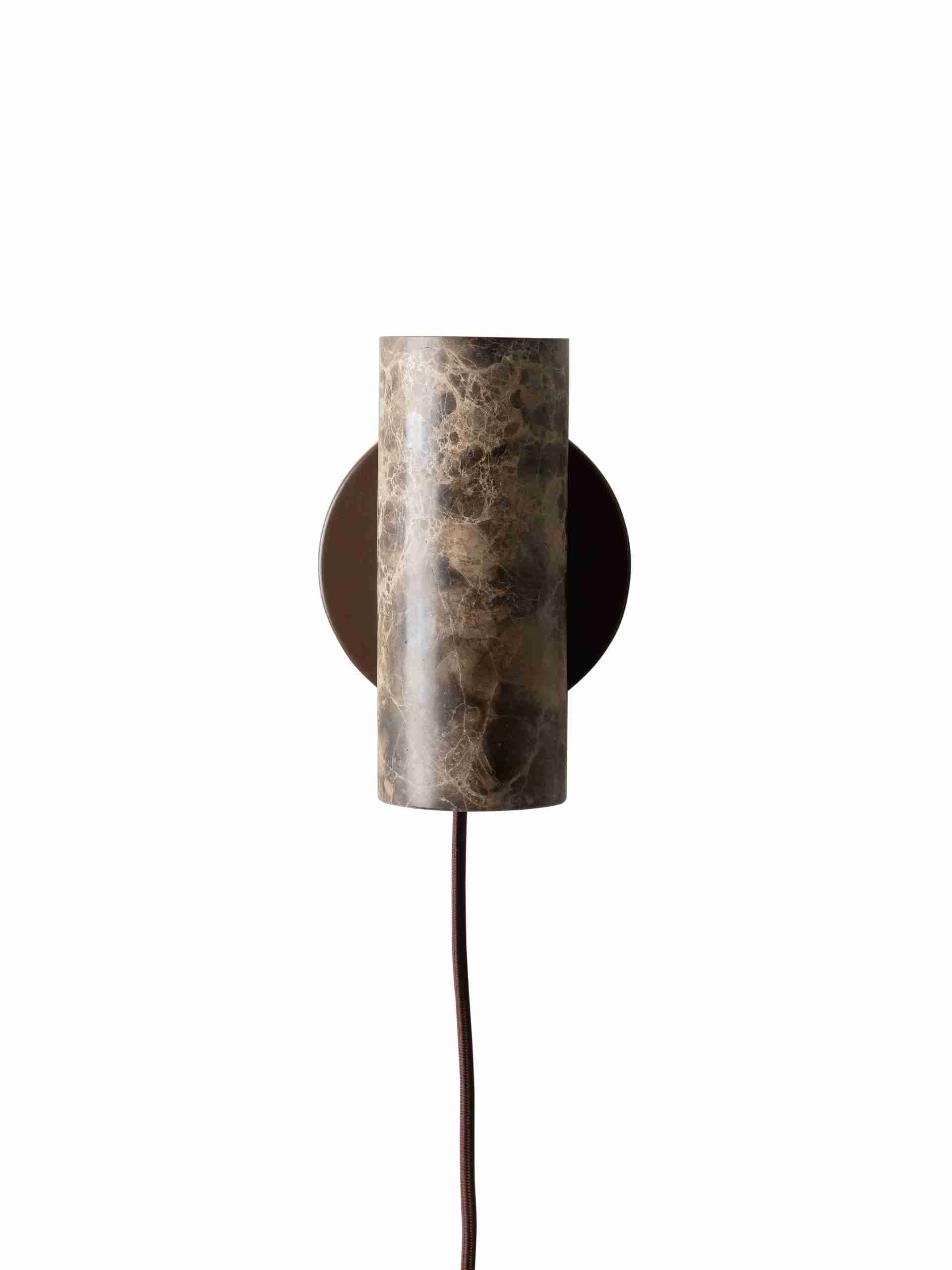 its about RoMi Wandlamp Tivoli Marmer - Bruin