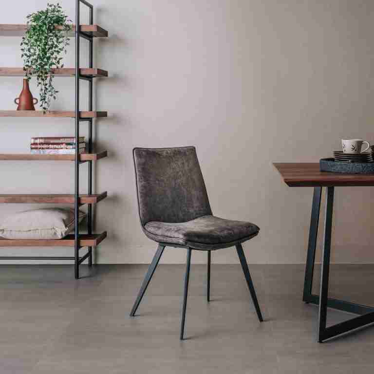 Sohome Eetkamerstoel 'Kirsten', kleur antraciet