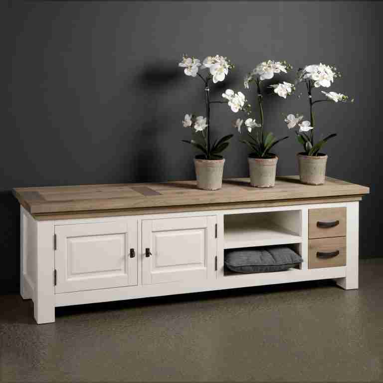 Tower Living TV-meubel 'Parma' 190 cm, kleur wit