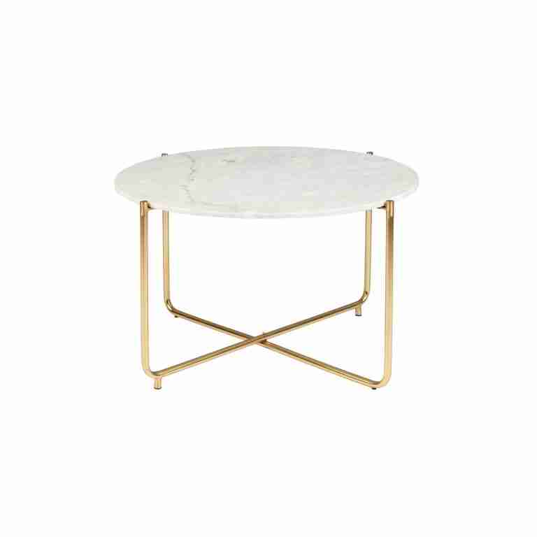 ZILT Salontafel 'Timpa' 70cm, wit marmer